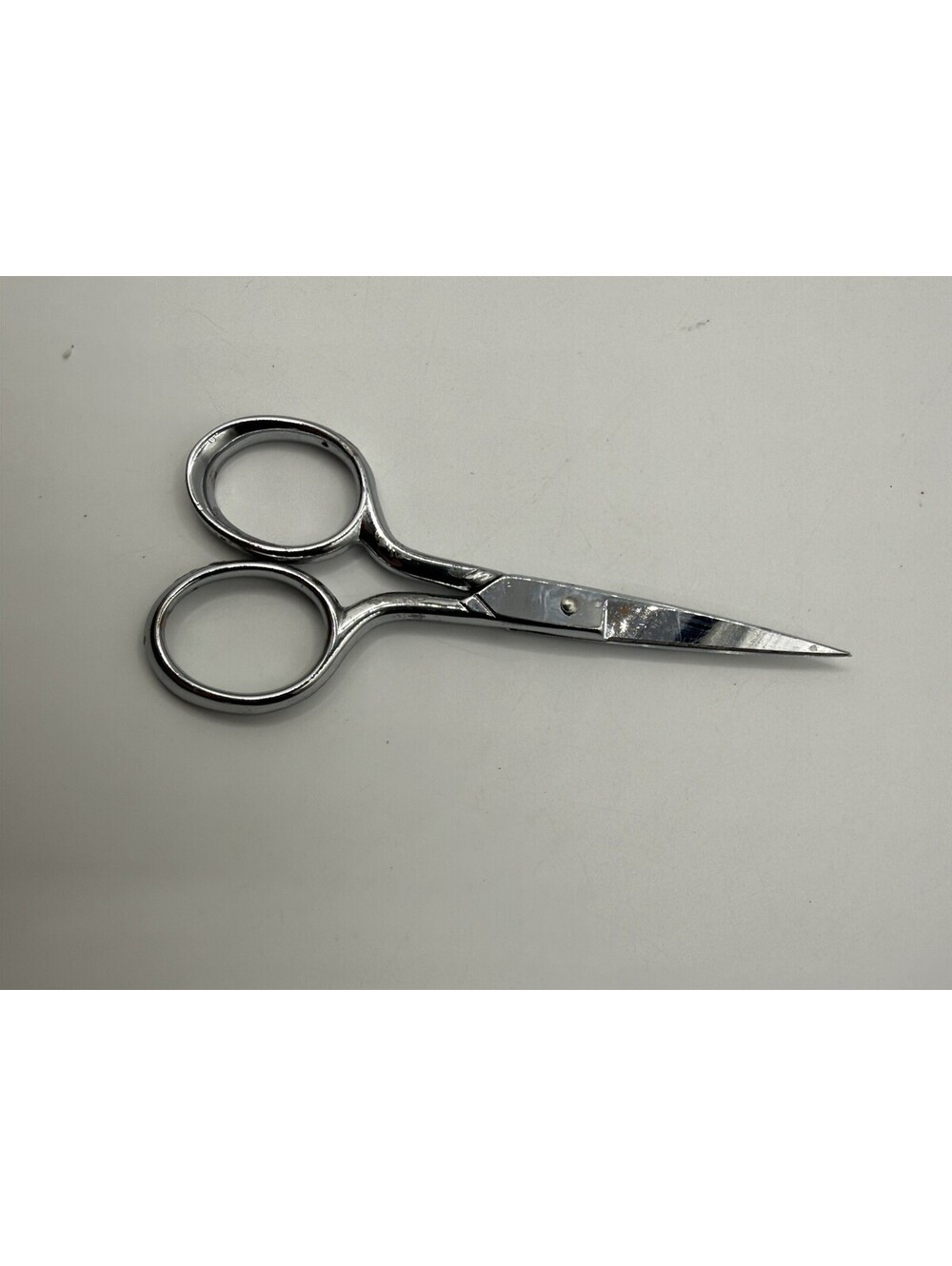 Vintage Chrome 4 Inch Scissors Sewing Sears
